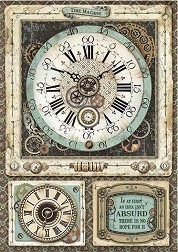   Stamperia -   - A4   Voyages Fantastiques - 