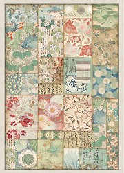   Stamperia - Patchwork - A4   Oriental Garden - 