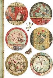   Stamperia -   - A4   Oriental Garden - 