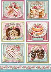   Stamperia -  - A4   Sweety - 