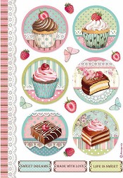   Stamperia -  - A4   Sweety - 