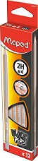   2H Maped - 12    Black'Peps - 