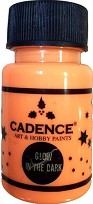 Неонова акрилна боя CADENCE Glow In The Dark - 50 ml - 