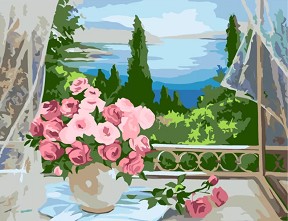    Rosa -      - 45 x 35 cm - 