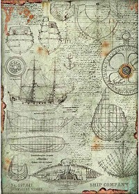   Stamperia -    - A3 - 