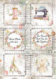   Stamperia -   - A4   Threads - 