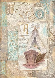   Stamperia -   - A4   Sleeping Beauty - 