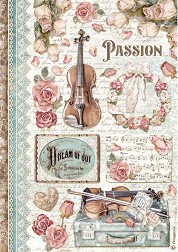   Stamperia -  - A4   Passion - 