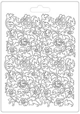 3D  Stamperia Flowers and Leaves - 15 x 21 cm - 
