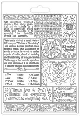 3D форма Stamperia Alchemy tags - 15 x 21 cm от колекцията Cosmos - 