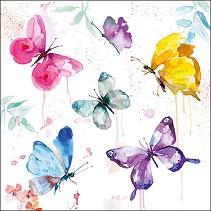    Ambiente Butterfly collection white - 20  - 