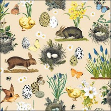    Ambiente Easter time cream - 20  - 