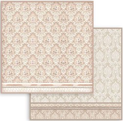 Картон за скрапбукинг Stamperia - Винтидж - 30.5 x 30.5 cm от колекцията You and me - 