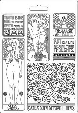 3D форма Stamperia - Климт: Платна - 14.8 x 21 cm от колекцията KLIMT - 