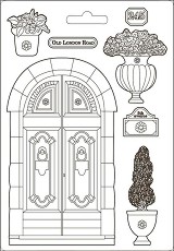 3D  Stamperia -    - 14.8 x 21 cm   Garden of Promises - 
