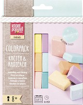     KPC Pastel - 6  x 20 g   Kneading and Erasing - 