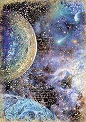   Stamperia -  - A4   Cosmos Infinity - 