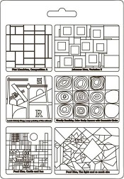 3D  Stamperia -  - 21 x 29.7 cm   Bauhaus - 