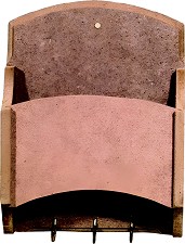 Стойка за ключове от MDF NEWART - 14.5 / 19 / 5 cm - 