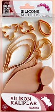 Силиконова 3D форма Smarta - Орхидея - 15 части - 