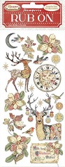    Stamperia -  - 10.16 x 21.6 cm   Christmas Greetings - 