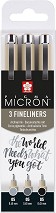  Sakura Grays and Black - 3    Pigma Micron - 