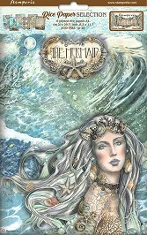   Stamperia -    - 6 , A4   Songs Of The Sea - 
