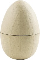 Яйце от папиемаше Decopatch - 6 x 8.4 или 8.8 x 13 cm - 