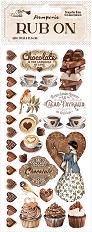    Stamperia -  - 10.16 x 21.6 cm   Coffee and chocolate - 
