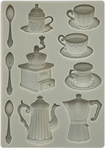 Силиконов 3D молд Stamperia - Кафе - 10.5 x 14.8 cm от колекцията Coffee and chocolate - 