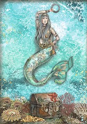   Stamperia -  - A4   Songs Of The Sea - 