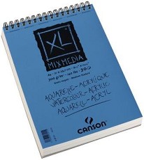        Canson XL Mix Media - 30 , 300 g/m<sup>2</sup> - 
