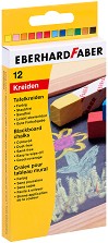 Цветни тебешири Eberhard Faber - 12 броя - 