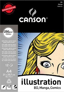   ,    Canson - 50 x 65 cm, 250 g/m<sup>2</sup> - 