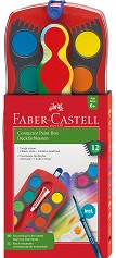 Акварелни бои Faber-Castell Connector - С четка - 