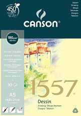  Canson 1557 Dessin - 30 , 180 g/m<sup>2</sup> - 