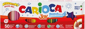 Флумастери Carioca Joy - 50 броя - 