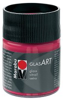 Боя за стъкло Marabu GlasArt - прозрачни цветове - 15 или 50 ml - 