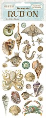 Лист трансферни стикери Stamperia - Раковини - 10.16 x 21.6 cm от колекцията Songs Of The Sea - 