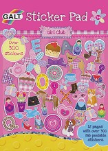    Galt Girl Club Sticker Pad - 
