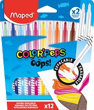    Maped Oops - 10  + 2    Color' Peps - 