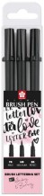 Калиграфски маркери Sakura Pigma Brush Pen May and Berry - 3 броя - 