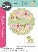 ����� �� ������ �� ��������� � ����� Sizzix Tulips and Blooms